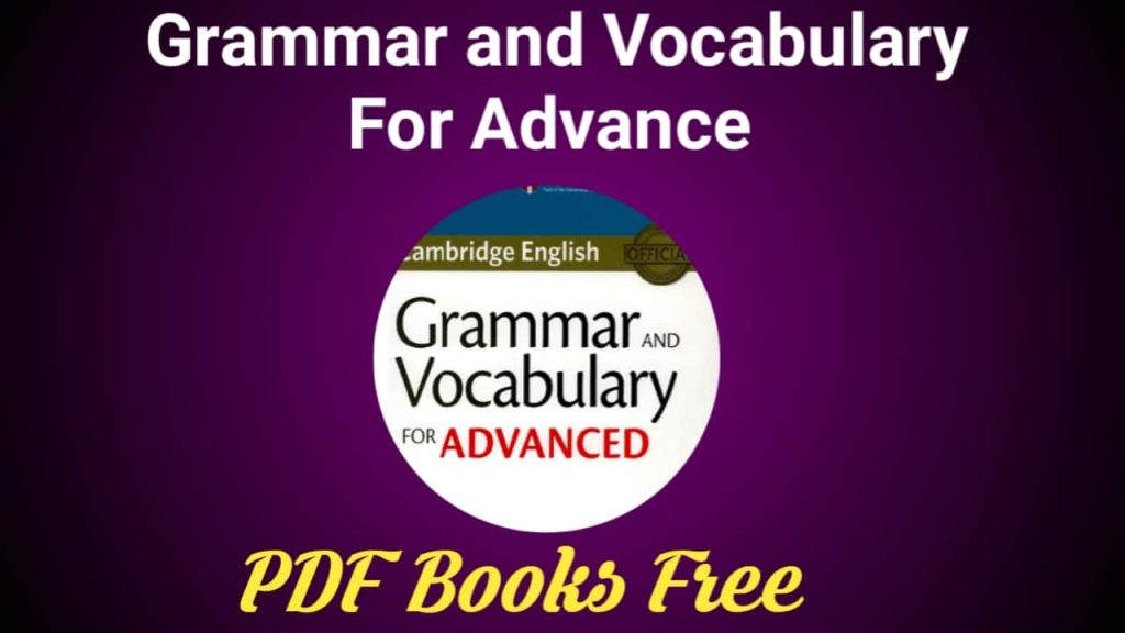 Grammar and Vocabulary for Advanced PDF Book - Discoveryurdu.com